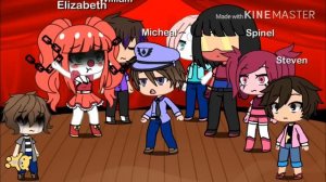 The Afton family VS Steven Universe {gacha life singing battle}