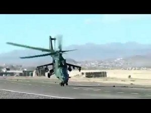 Вертолет Ми-24 совершает супер агрессивный взлет | Mi-24 NATO making Unbelievable running takeoff
