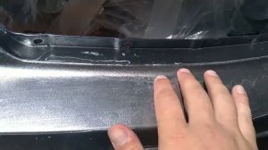 Покраска бампера балончиком за 1500р