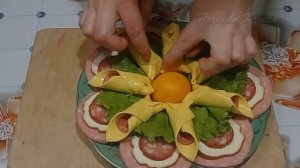 Колбасная Нарезка. Красивая Нарезка за 5 Минут. Мясная Нарезка.