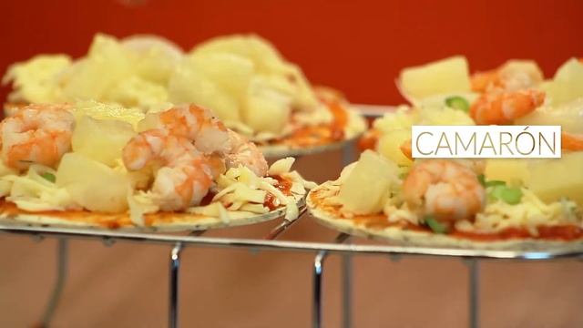 Mini Pizzas con Camarones – Microondas con Grill NN-GF574 смотреть онлайн