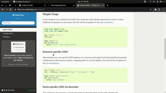 Flask REST API Python series: How to add CORS to flask API | CORS in flask смотреть онлайн