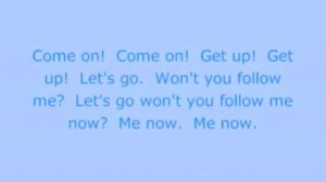 Follow Me Now-Jason Gleed Lyrics ( Real Voices )