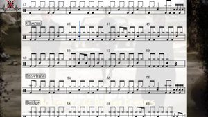 Green Day - Boulevard of Broken Dreams (Drumless Score)
