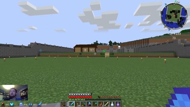 11 серия ВЫЖИВАНИЕ В СОТАХ  Minecraft 1.12.2