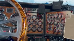 #KENWORTH #W900 КЕША В СНЕГУ