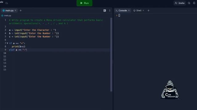SIMPLE CALCULATOR - PYTHON PROBLEM CCBP смотреть онлайн