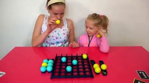 Веселая игра шарики пинг понг Челлендж кидаемся шариками Funny game balls Ping Pong Challenge1