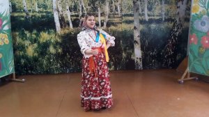 Вислогузова Анна - " Ой, чёрная ты чёрна, чернява як цыганка " (Украинская народная песня )