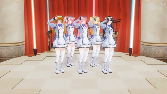 CM3D2 rhythmix to you 専属メイド white Angel 5人でダンス смотреть онлайн