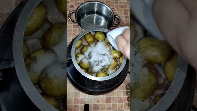 РЁБРЫШКИ В АФГАНСКОМ КАЗАНЕ #баранина #свинина #рёбрышки #афганскийказан #мясо #рецепты #сочно_мощн