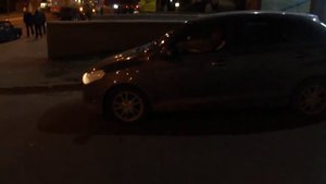 Скатывание на первой и задней передачи с горки.