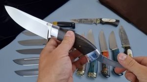 Популярные модели ножей Мастерской Сёмина | рабочие ножи из порошковой стали