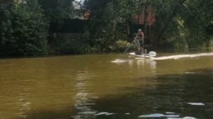 акваскипер с мотором, доска на подводных крыльях