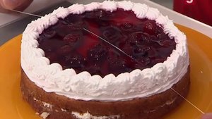 Лайфхак: как разрезать торт без ножа. "Утро на 5"