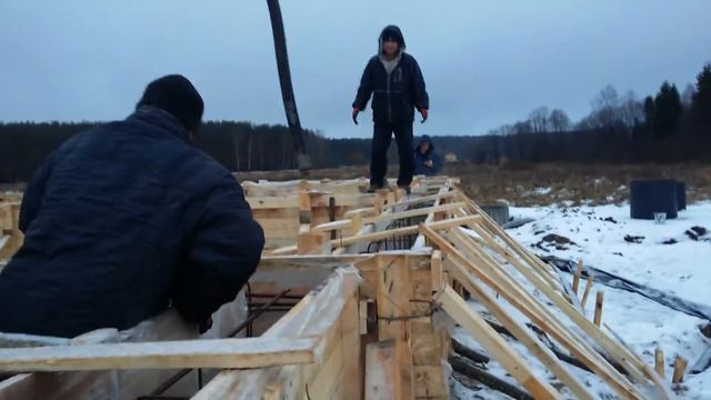 Фундамент под каркасный дом. Устройство подвала.