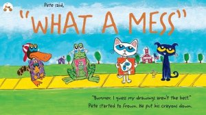 Pete the Cat Crayons Rock | fan's animated book | read aloud