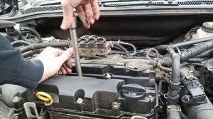 Change spark plug Astra J 1.4 T (A14NET), fix misfire cylinder 4 !!!