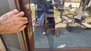 Раздвижные двери в беседку. Подольск.