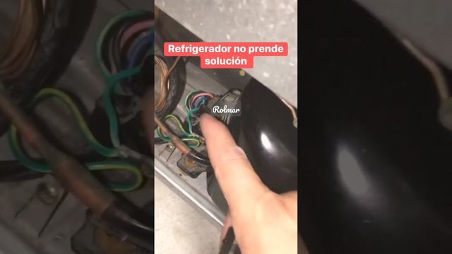 no prende refrigerador no  arranca o no enciende #refrigeradores #compressores