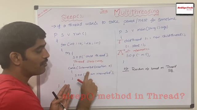 # 136 Thread.Sleep Method (System.Threading) | Why is Thread.Sleep so harmful|Thread|Java|RedSysTec
