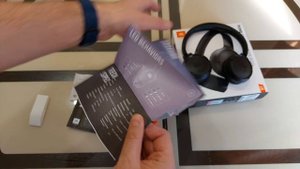 JBL Наушники накладные беспроводные.Tune 520 ВТ .Распаковка.