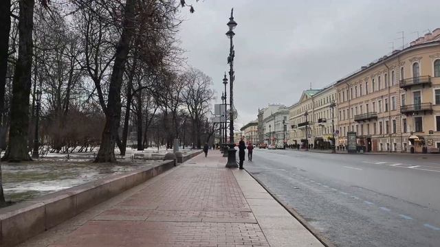 ПРОГУЛКА ПО ДОСТОПРИМЕЧАТЕЛЬНОСТЯМ САНКТ-ПЕТЕРБУРГА 4К