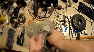 Разборка мотора от пылесоса АП-600М-УХЛ4