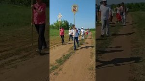 Крестный ход в с.Стригай Саратовской области