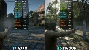 Intel i7 4770 vs Intel i5 11400F - Performance Test On RX 580