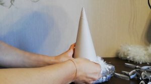 Ёлочка из втулок от туалетной бумаги МК