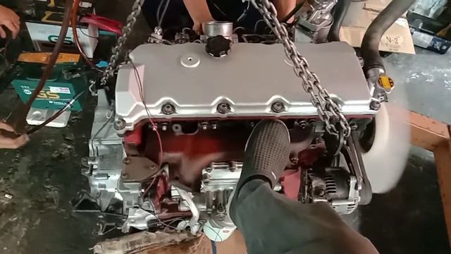Trial Engine Hino 140 HT after overhoul, BY KAM'S MOTORSPORT смотреть онлайн