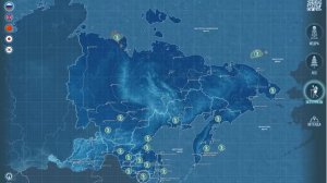 Карта природных ресурсов Дальнего Востока России