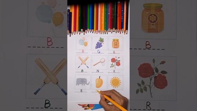 Learn Alphabets | Pictures | Colours | Educational Video for Kids