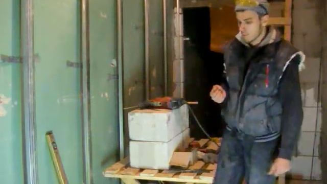 Гипсокартон,монтаж каркаса. ч1