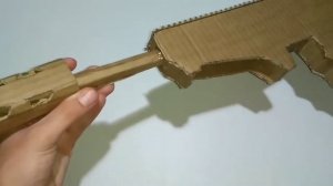 Снайперская винтовка из картона