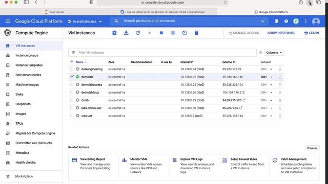 Setup Ubuntu VM on GCP - Setup Jupyter Lab смотреть онлайн
