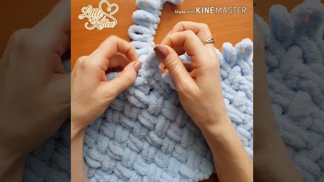 Завершить плед из Alize PUFFY (3 варианта) смотреть онлайн