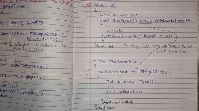throws keyword in java | lec-11| exception handling | AndroJavaOfficial смотреть онлайн