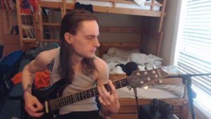 Melodic Thrash Metalcore Improv - Drop C Rhythm Guitar Riffs - Twitch VOD - Schecter C1 Classic