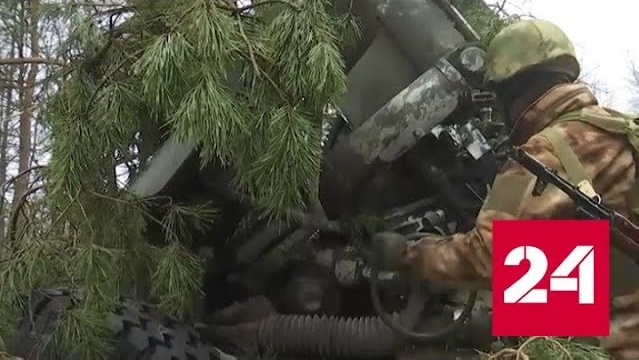 Российские "Мста-Б" уничтожают технику и укрепления ВСУ - Россия 24 