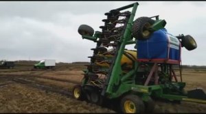 Оборудование для внесения КАС и ЖКУ на сеялку JOHN DEERE 1690