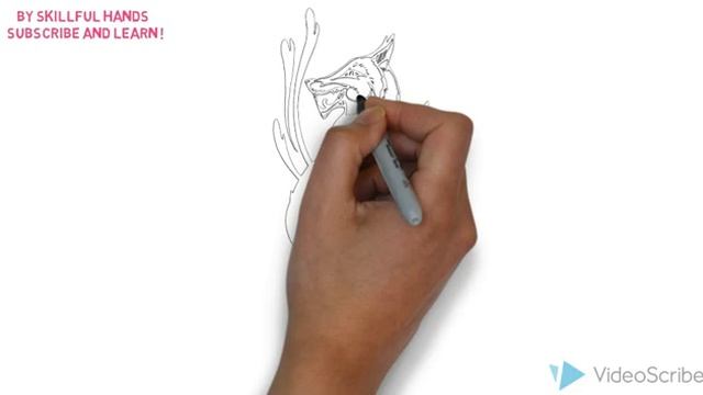 How to Draw a Fox tattoo / Как нарисовать татуировку лиса смотреть онлайн