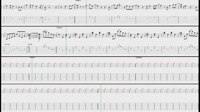 Something to say  FULL transcription TAB  ALL INSTRUMENTS - Harem Scarem