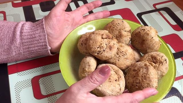 Ржаные Лепёшки с Отрубями и Зёрнами Льна и Подсолнечника смотреть онлайн