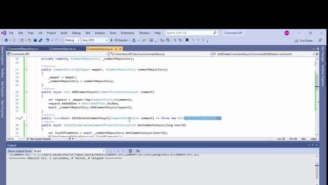 POST & PUT Request using AutoMapper | Async Methods on Service & Repo |Coding Best Practices |Part-