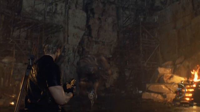 Resident Evil 4 Remake Эль гиганте босс батл