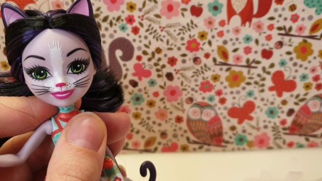 Обзор на куклу  Энчантималс - кошечка Сиеста и Клаймбер и оленёнок Спринт. Enchantimals
