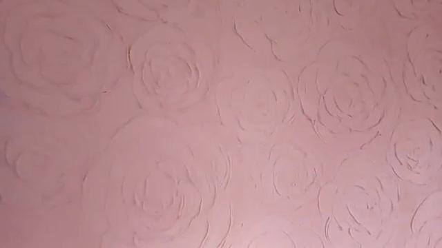 Покраска штукатурки "розы". смотреть онлайн