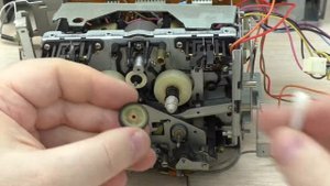 Victor (JVC) DD-9 Repair Idler replacement | Замена идлера